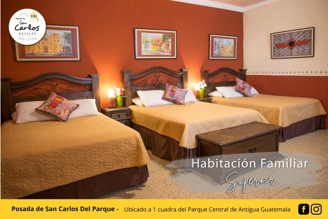 Posada De San Carlos Del Parque Antigua Bagian luar foto