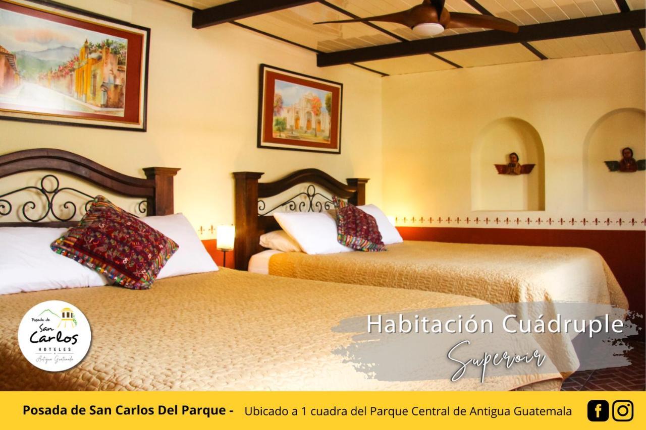 Posada De San Carlos Del Parque Antigua Bagian luar foto