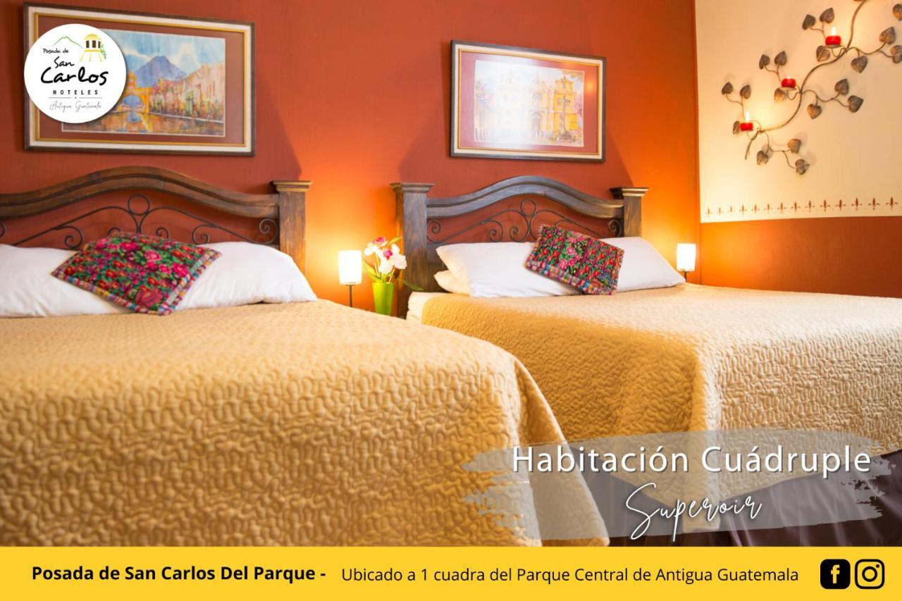 Posada De San Carlos Del Parque Antigua Bagian luar foto