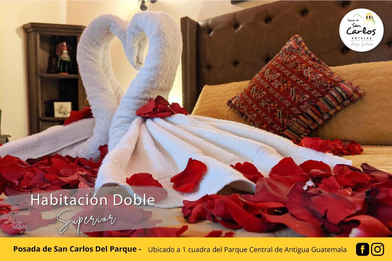 Posada De San Carlos Del Parque Antigua Bagian luar foto