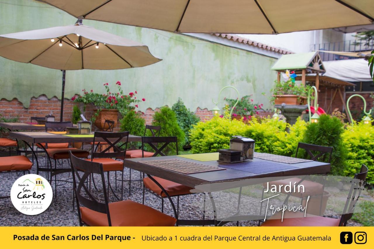 Posada De San Carlos Del Parque Antigua Bagian luar foto