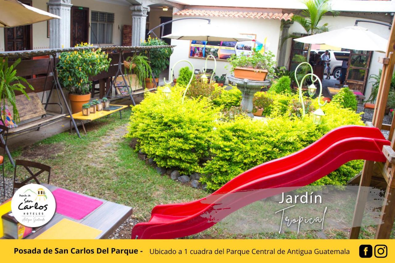 Posada De San Carlos Del Parque Antigua Bagian luar foto