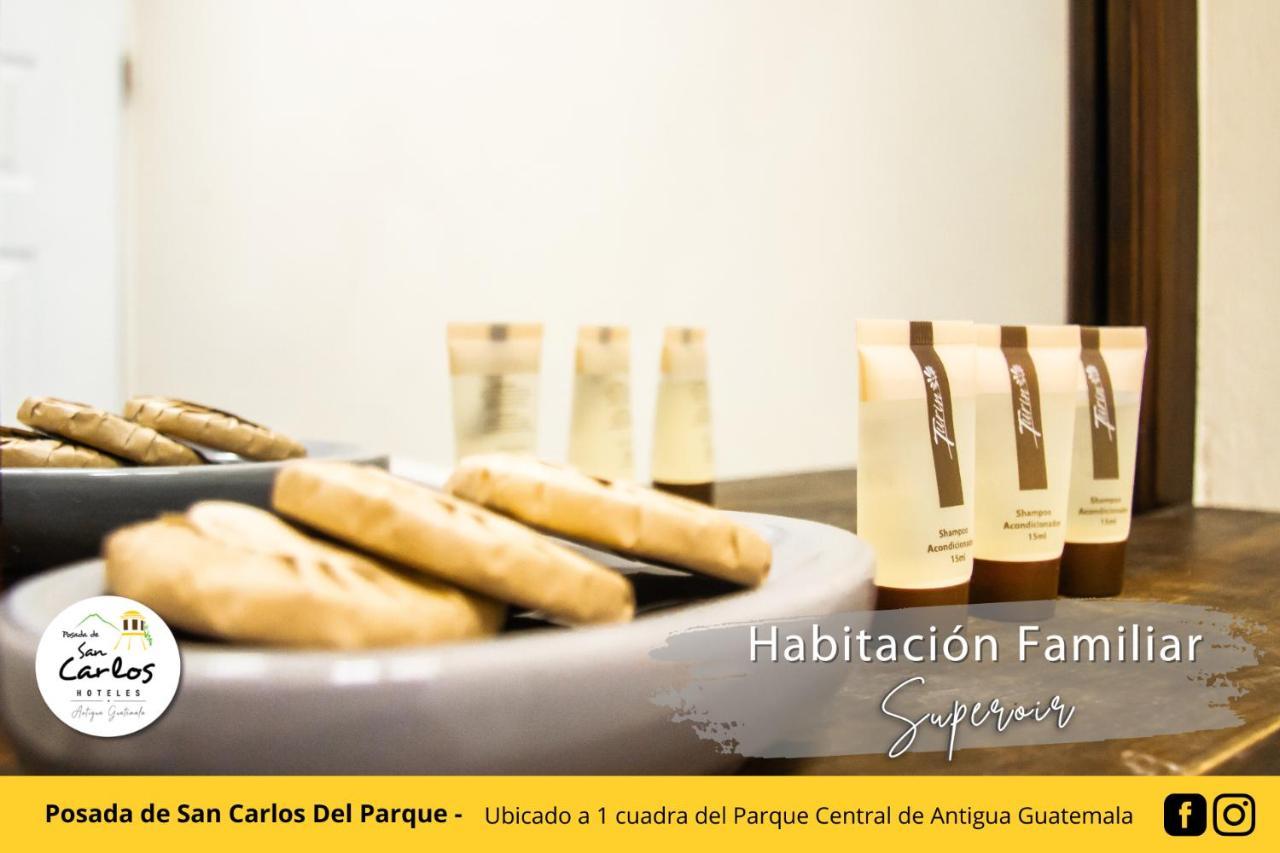 Posada De San Carlos Del Parque Antigua Bagian luar foto