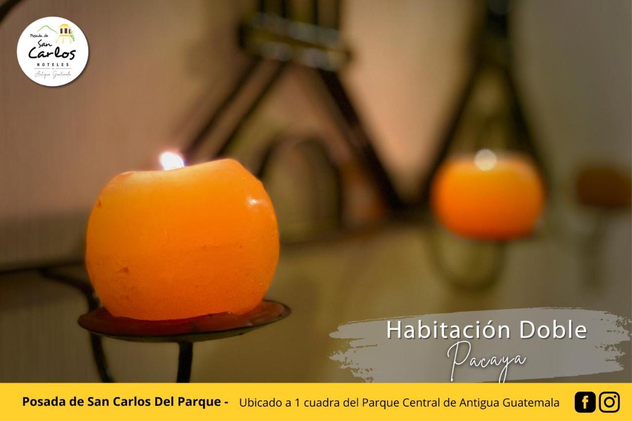 Posada De San Carlos Del Parque Antigua Bagian luar foto