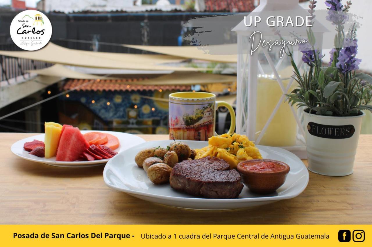 Posada De San Carlos Del Parque Antigua Bagian luar foto