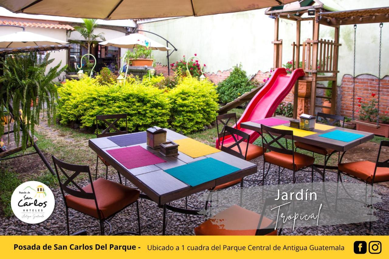Posada De San Carlos Del Parque Antigua Bagian luar foto