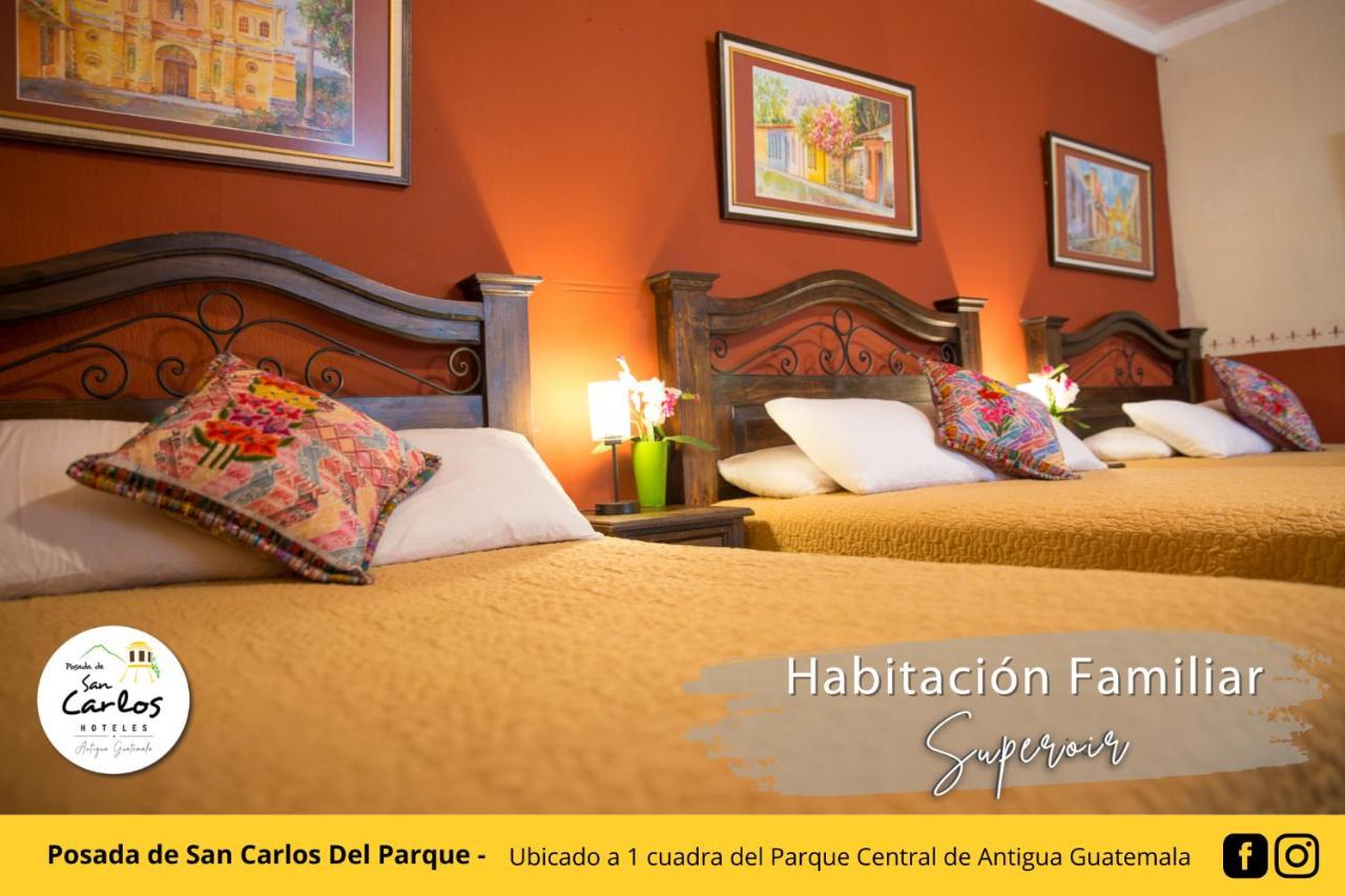 Posada De San Carlos Del Parque Antigua Bagian luar foto