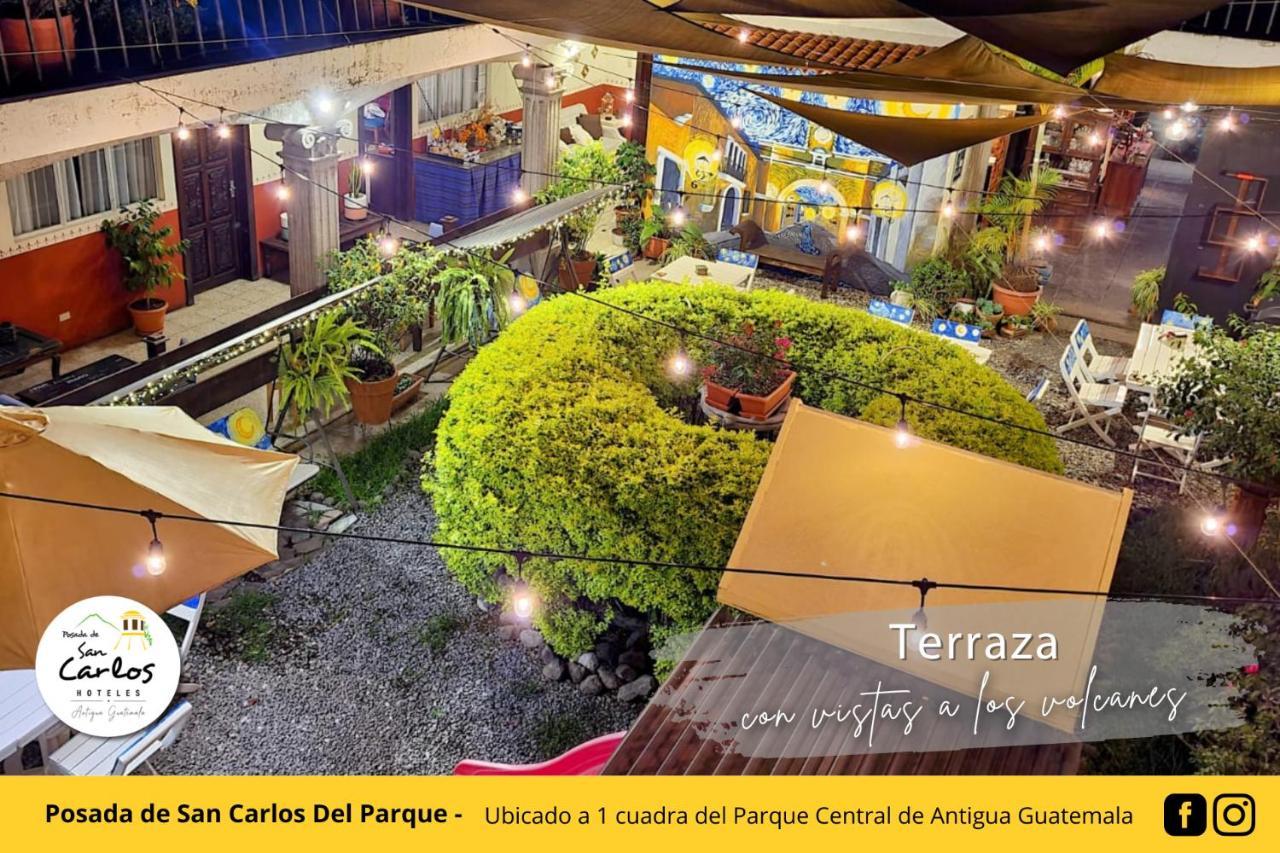 Posada De San Carlos Del Parque Antigua Bagian luar foto