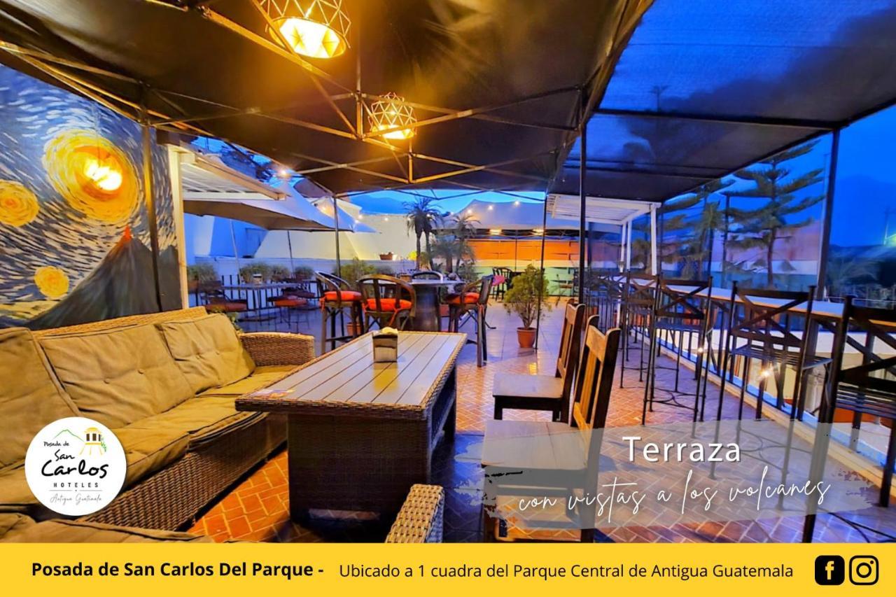 Posada De San Carlos Del Parque Antigua Bagian luar foto