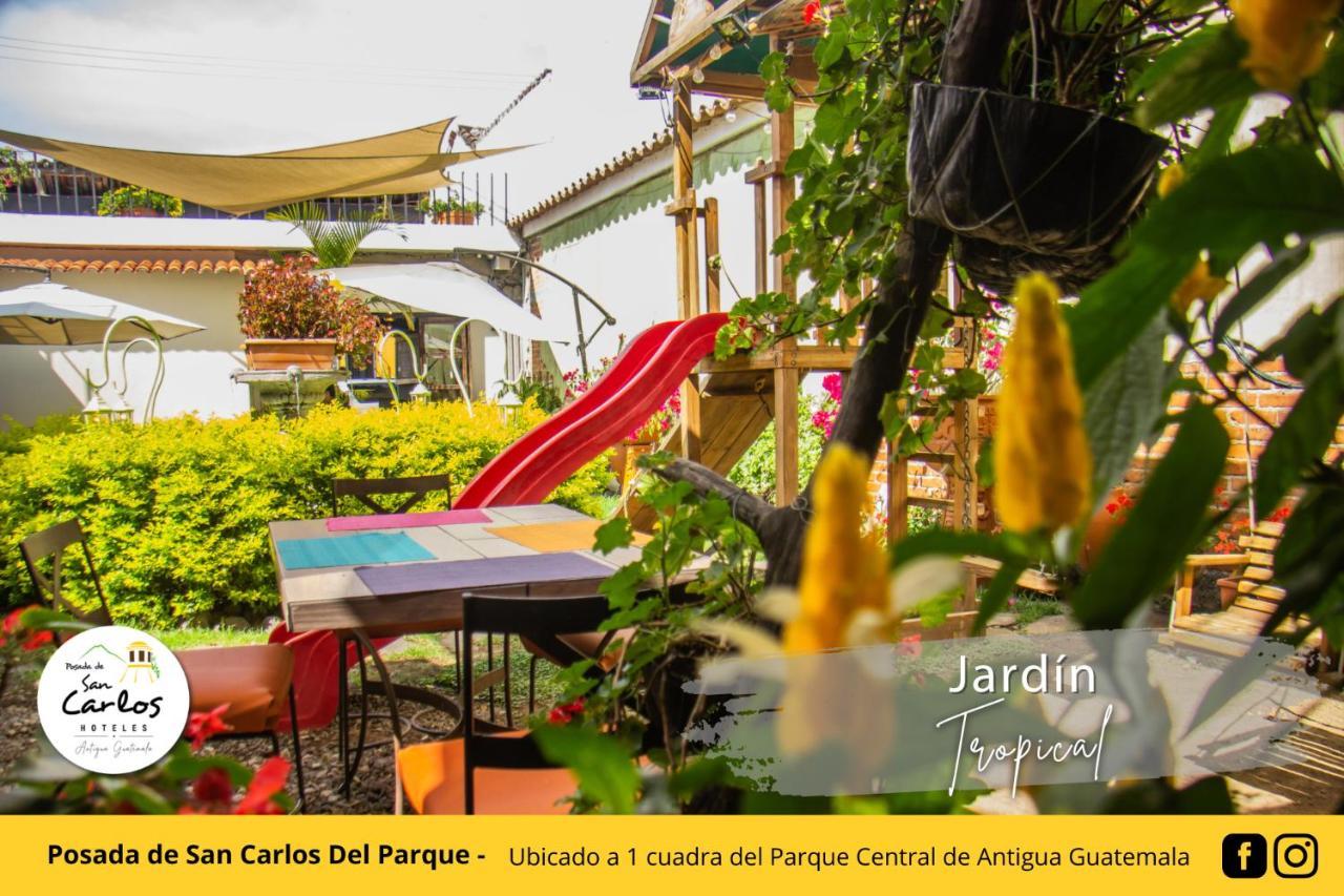 Posada De San Carlos Del Parque Antigua Bagian luar foto