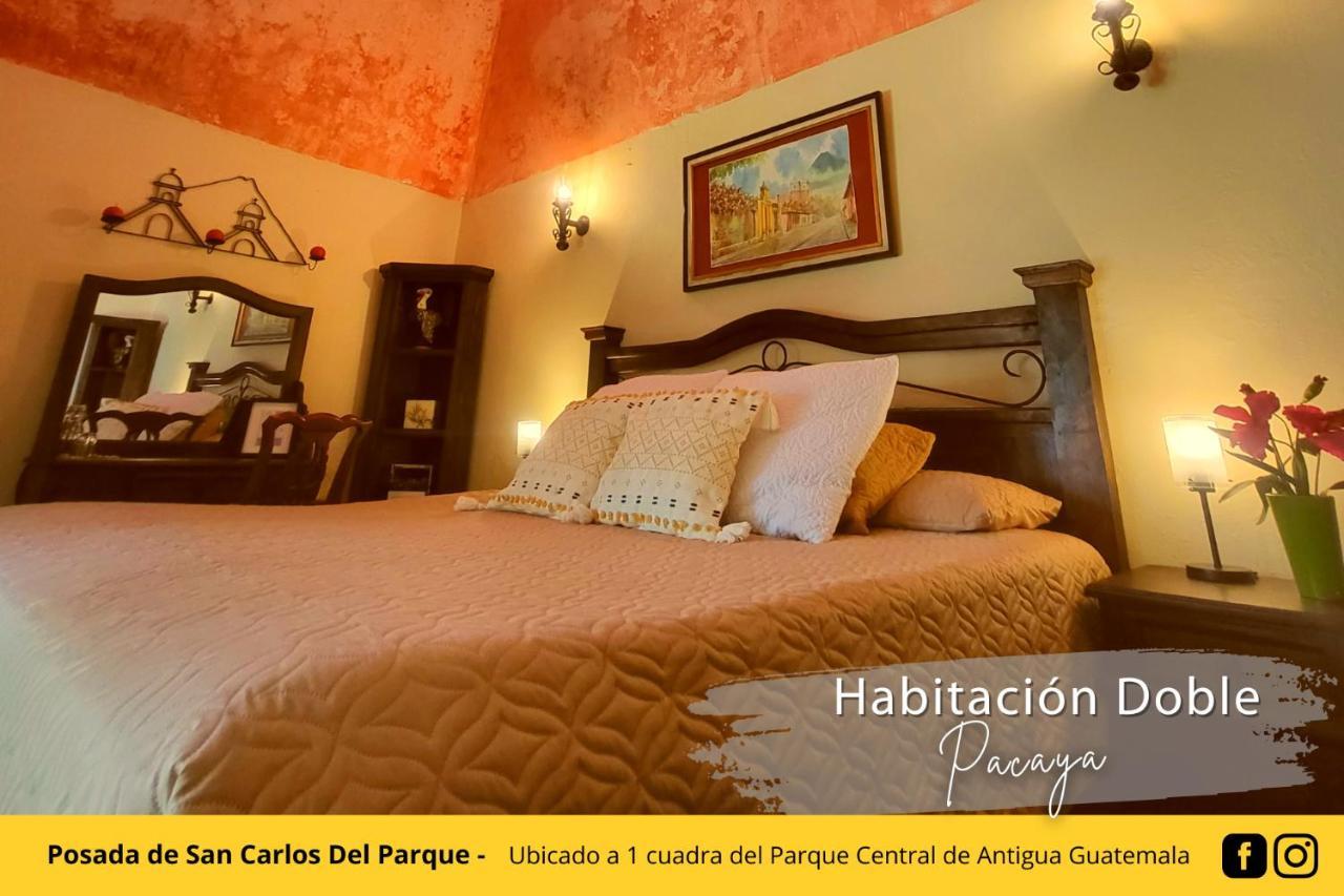 Posada De San Carlos Del Parque Antigua Bagian luar foto